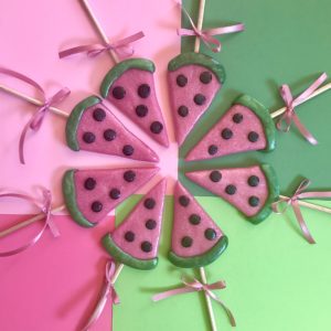 lizak w kształcie arbuza